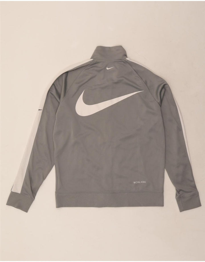 Ανδρική φόρμα φόρμας Nike Swoosh Graphic Μπουφάν με μεσαίο γκρι χρώμα
