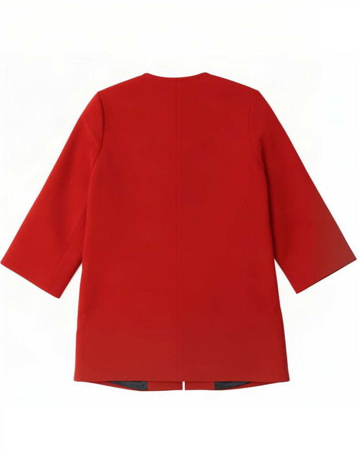 Zara Γυναικείο Πανωφόρι UK 10 Small Red