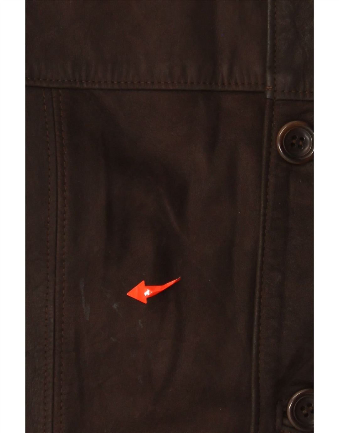 VINTAGE Ανδρικό Δερμάτινο Μπουφάν IT 48 Δερμάτινο Μεσαίο Καφέ