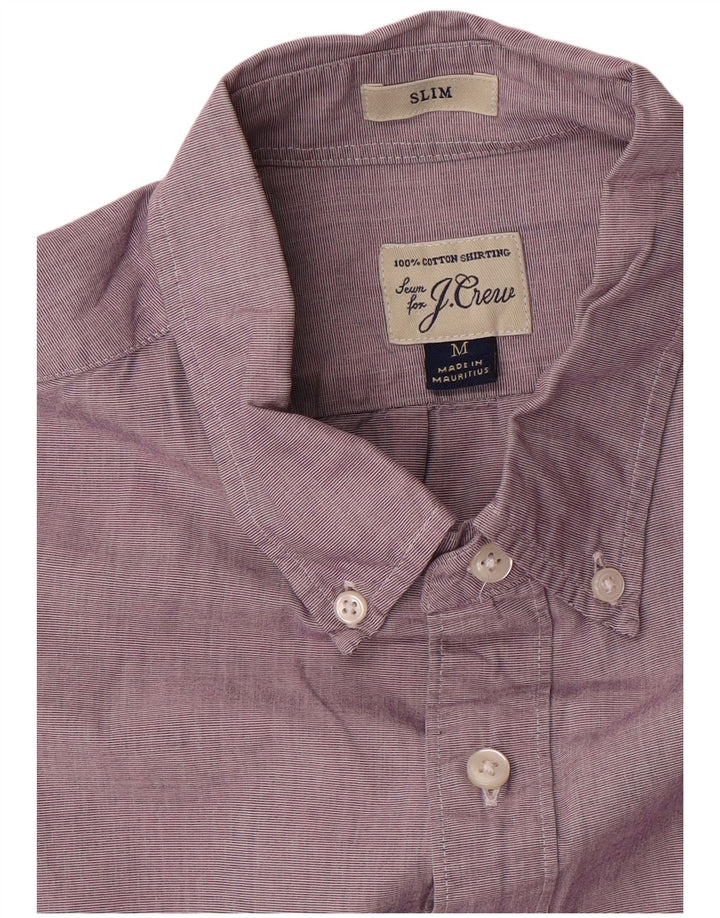 Ανδρικό πουκάμισο J. CREW Slim Medium Purple Cotton