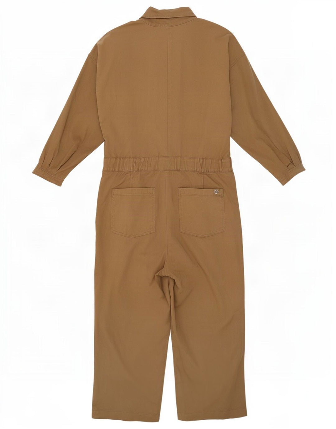 Massimo Dutti Γυναικεία Ολόσωμη φόρμα UK 12 μεσαίο μπεζ βαμβακερό