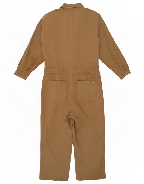 Massimo Dutti Γυναικεία Ολόσωμη φόρμα UK 12 μεσαίο μπεζ βαμβακερό