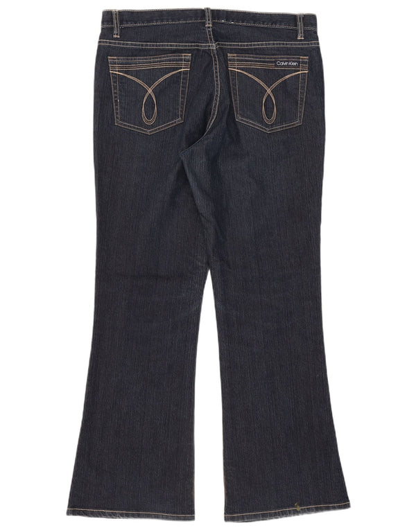 Calvin Klein Γυναικείο τζιν US 10 Large W33 L29 Navy Blue Cotton