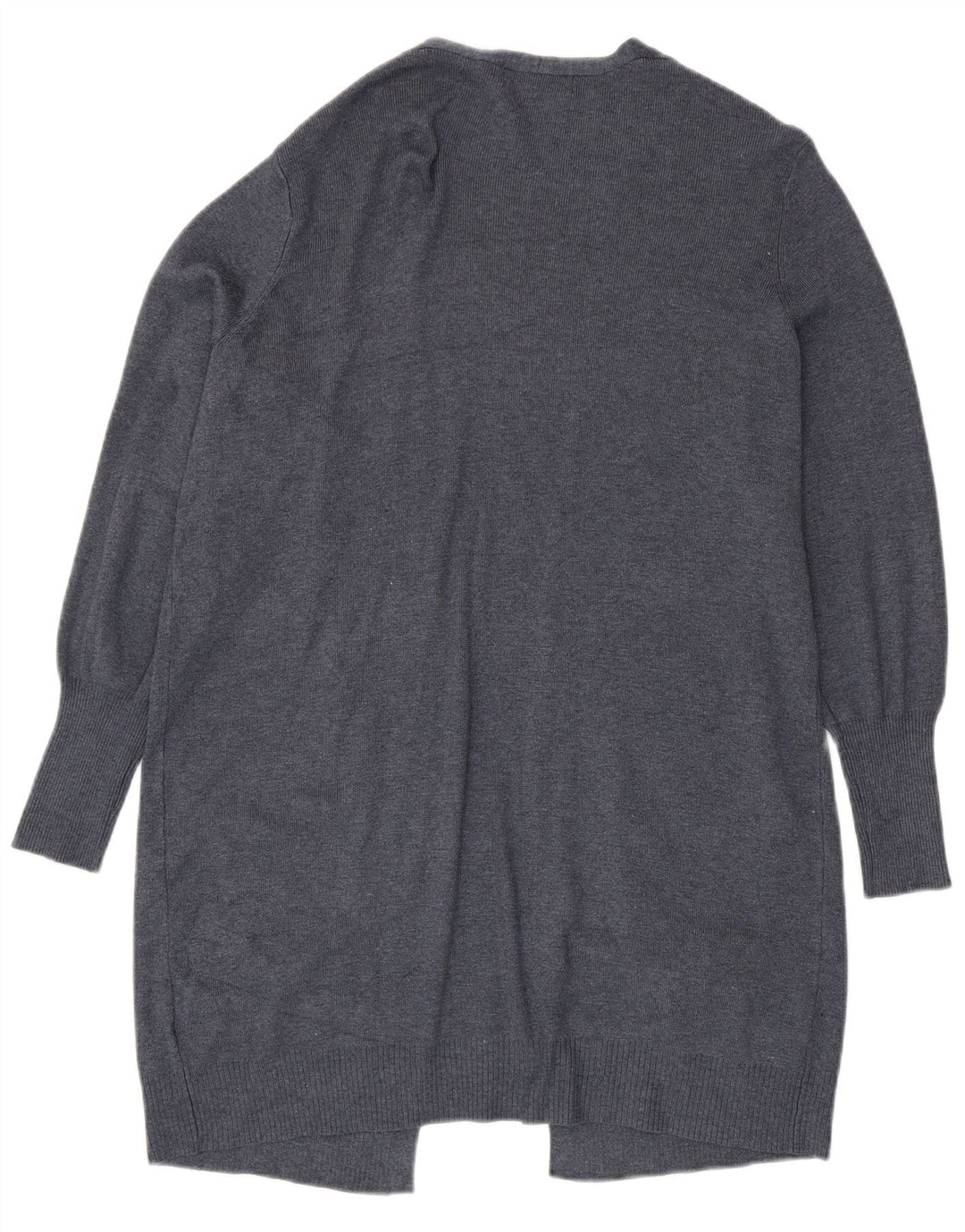 Marks & Spencer Γυναικείο πουλόβερ Longline Cardigan UK 14 Medium Navy Blue