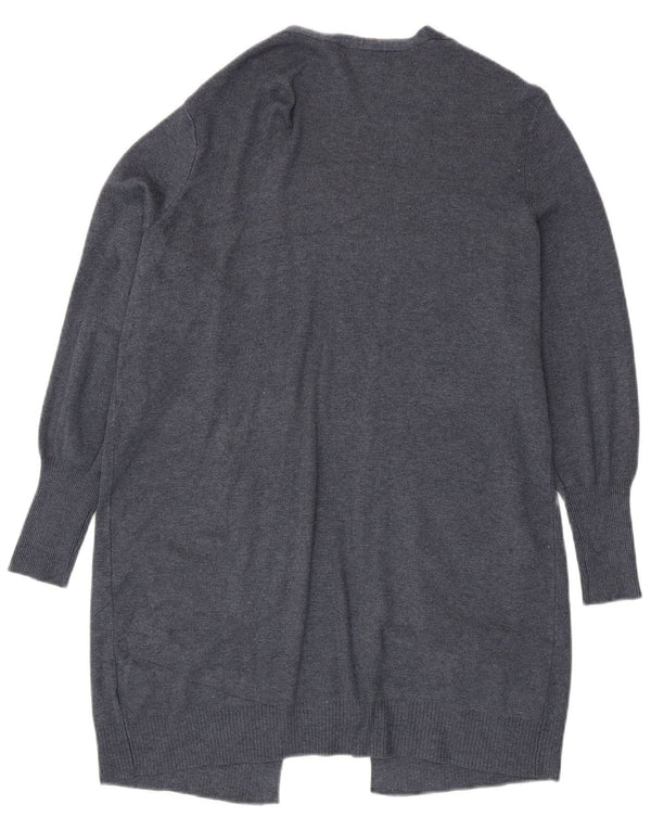 Marks & Spencer Γυναικείο πουλόβερ Longline Cardigan UK 14 Medium Navy Blue