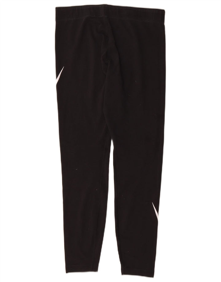 Γυναικεία γραφικά κολάν Nike UK 14 Large Black Polyester