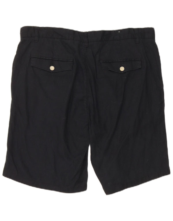 Ανδρικό σορτς chino Zara EU 46 XL W36 Navy Blue Λευκό