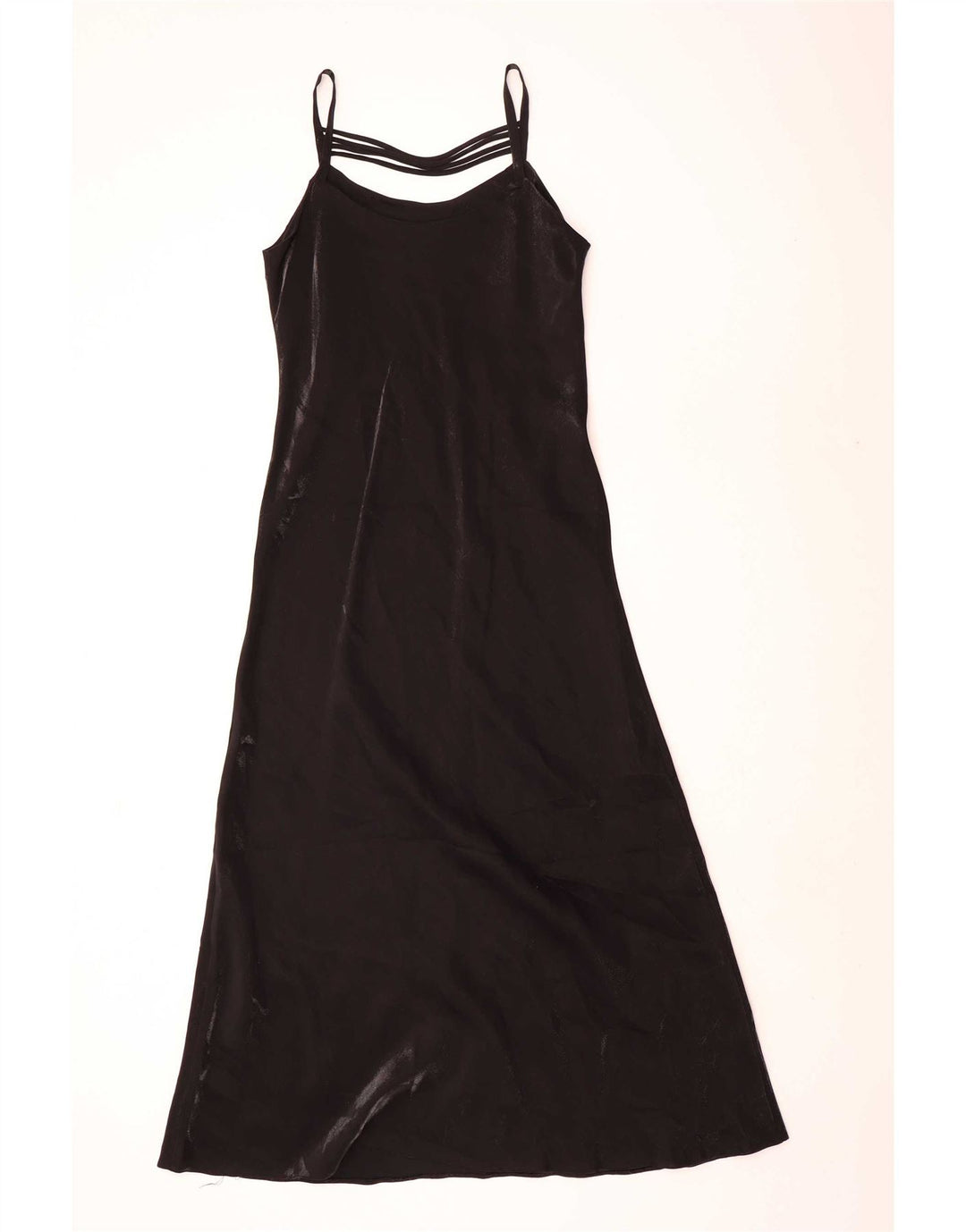 Just Elegance Γυναικείο Αμάνικο Maxi Φόρεμα UK 16 Large μαύρο πολυεστέρα