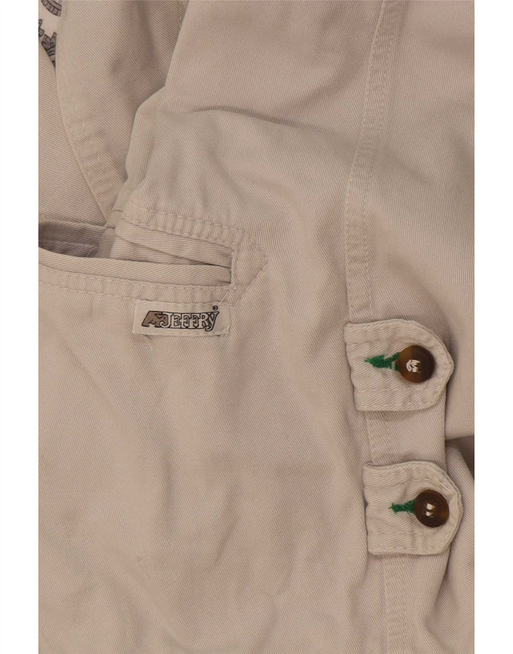 Vintage Ανδρικό σακάκι UK 40 Large White με 2 κουμπιά