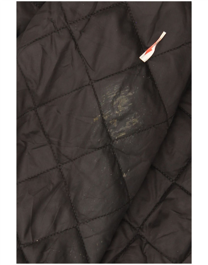 Ανδρικό καπιτονέ μπουφάν Barbour UK 44 2XL Μαύρο Πολυαμίδιο