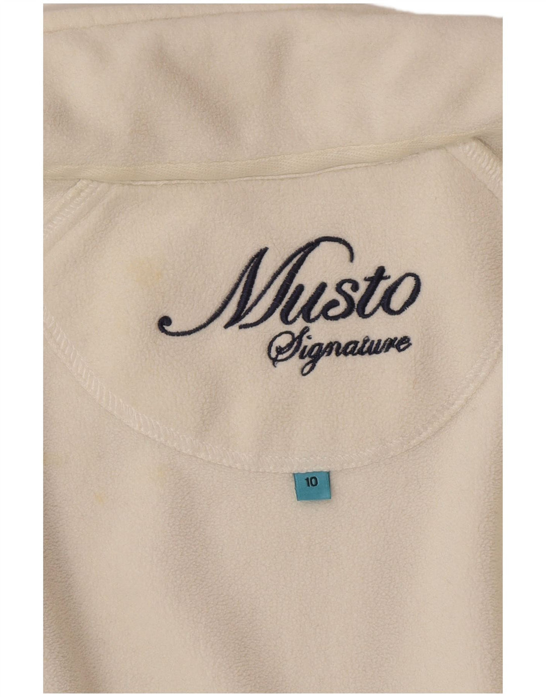 Musto Γυναικείο Fleece Jacket UK 10 Small White Polyester