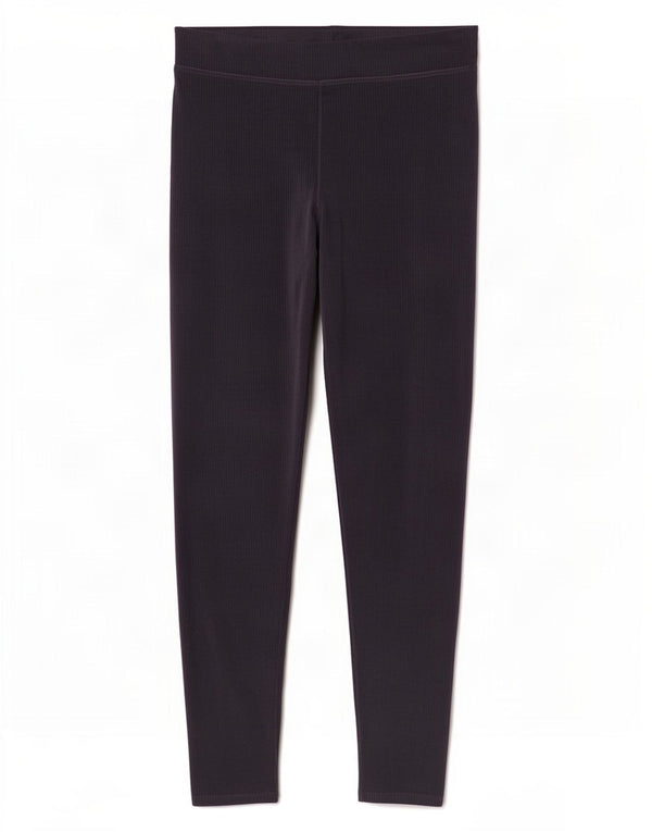 Γυναικεία βελούδινα κολάν Marks & Spencer UK 18 XL Navy Blue Cotton