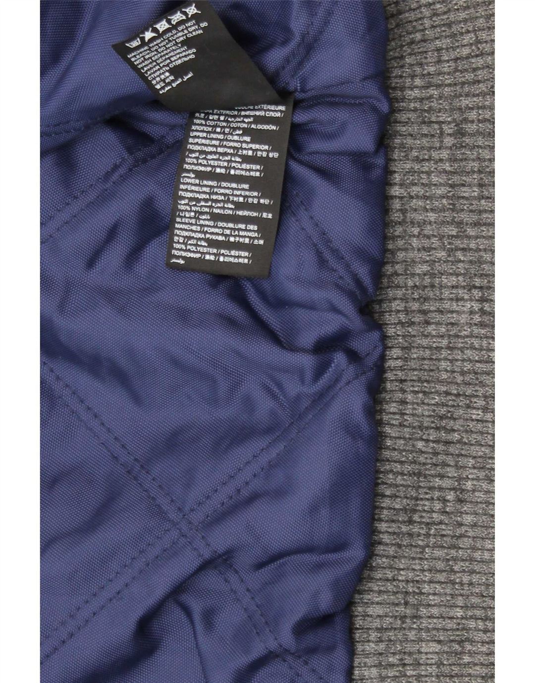 Superdry Ανδρικό κερωμένο βαμβακερό μπουφάν UK 44 2XL Μαύρο