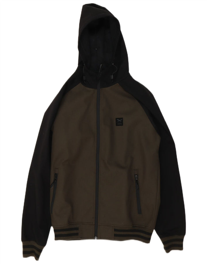 Ανδρικό μπουφάν Iriedaily UK 38 Medium Khaki Colorblock Polyester