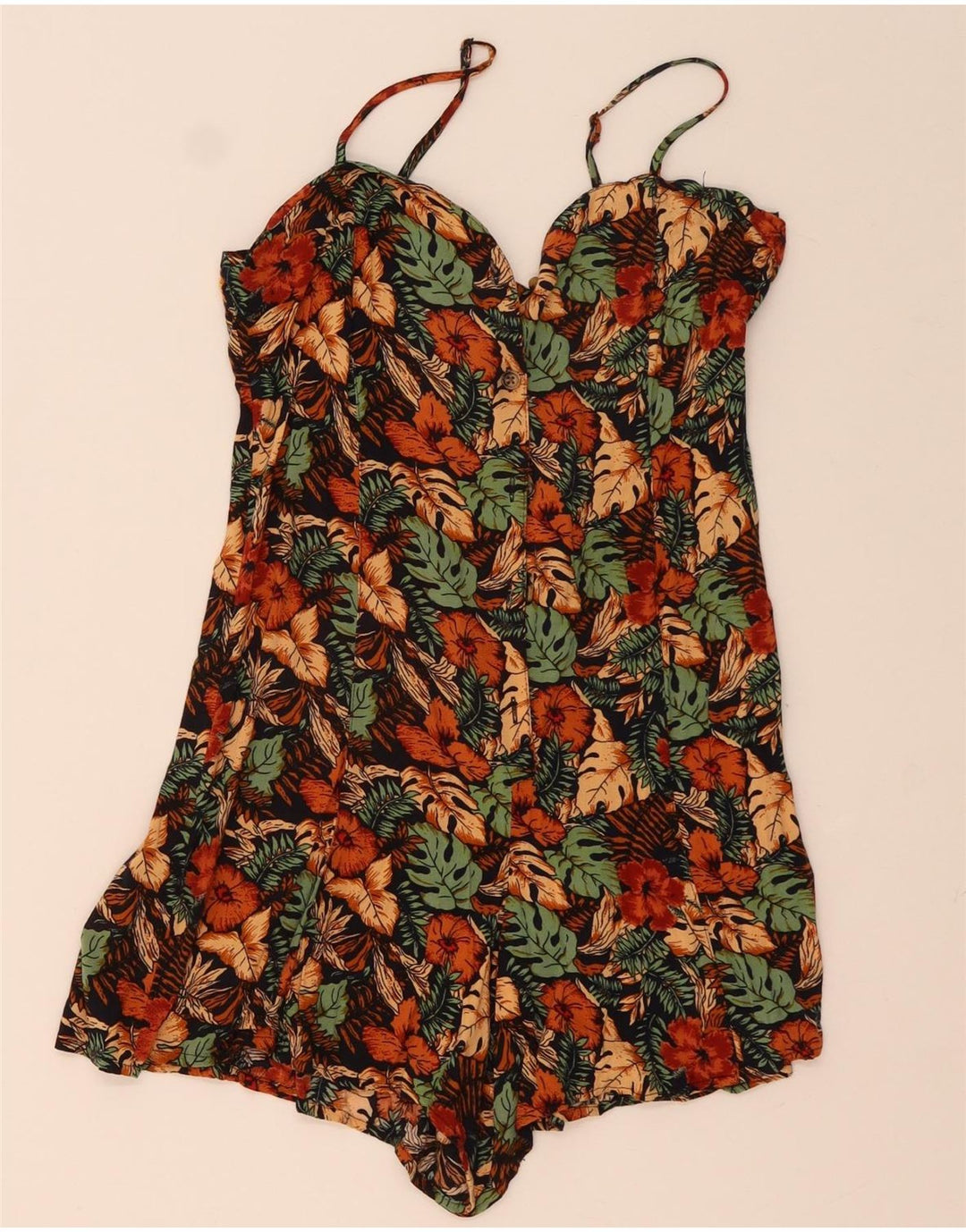 Γυναικείο Playsuit URBAN OUTFITTERS UK 12 Medium πολύχρωμο Floral