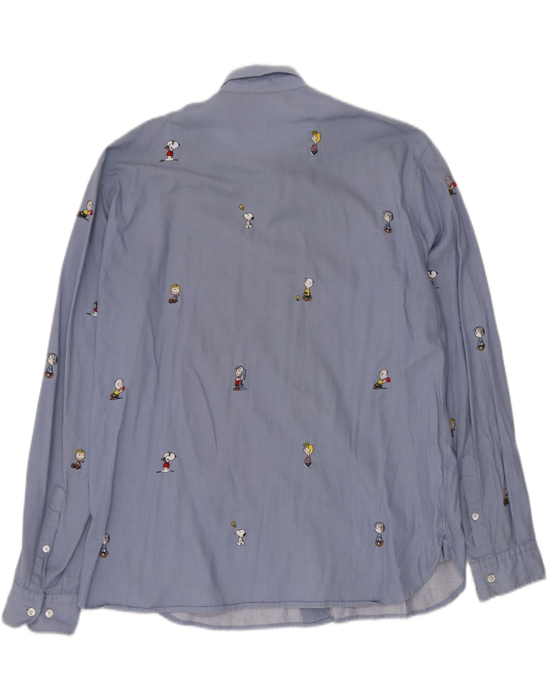 Ανδρικό πουκάμισο HUGO BOSS με φιστίκια XL μπλε βαμβακερό