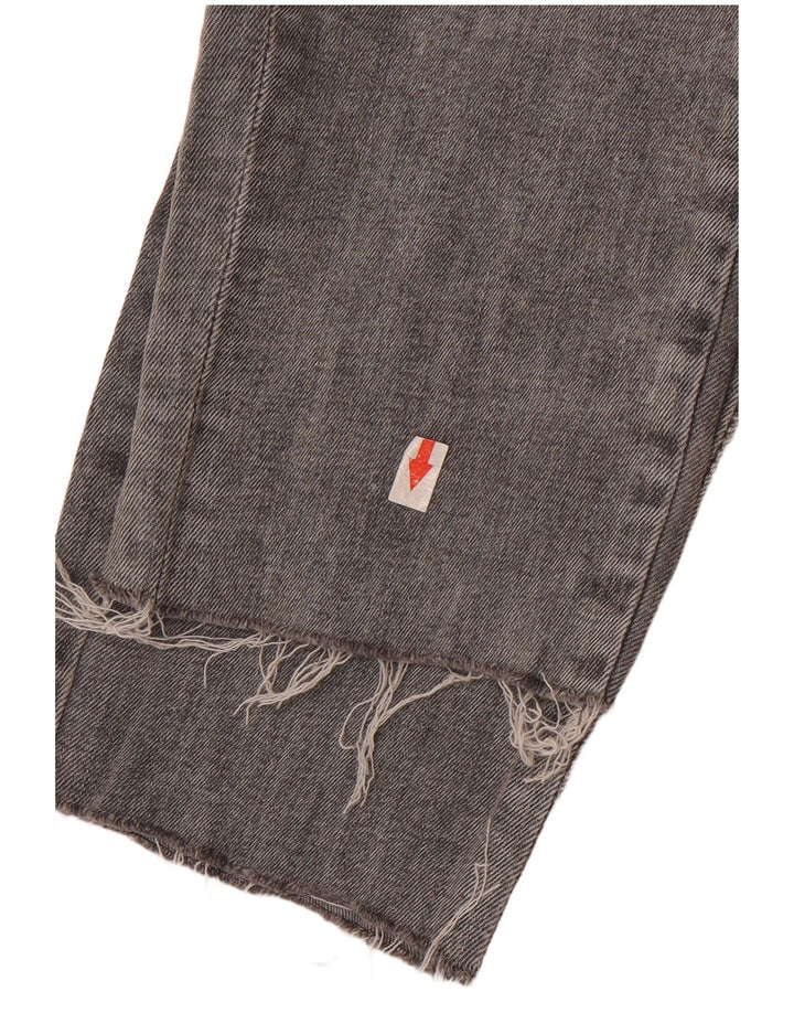 Zara Γυναικείο Cropped Jeans EU 40 Medium W30 L24 Grey