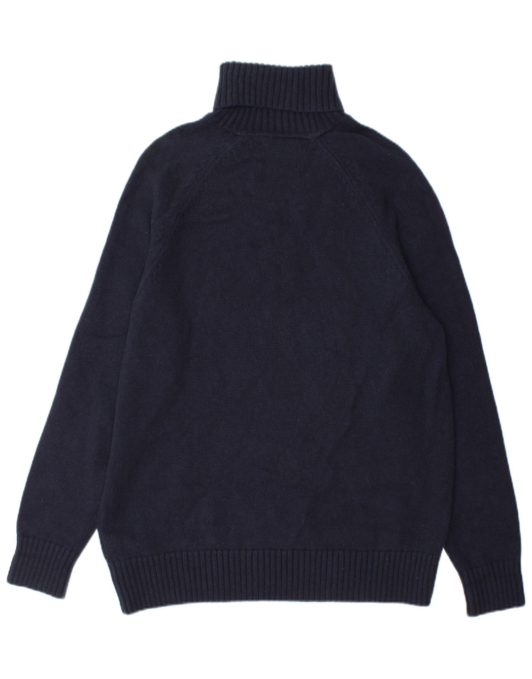 Calvin Klein Jeans Ανδρικό πουλόβερ με ρολό λαιμόκοψη, μεσαίο μπλε βαμβακερό