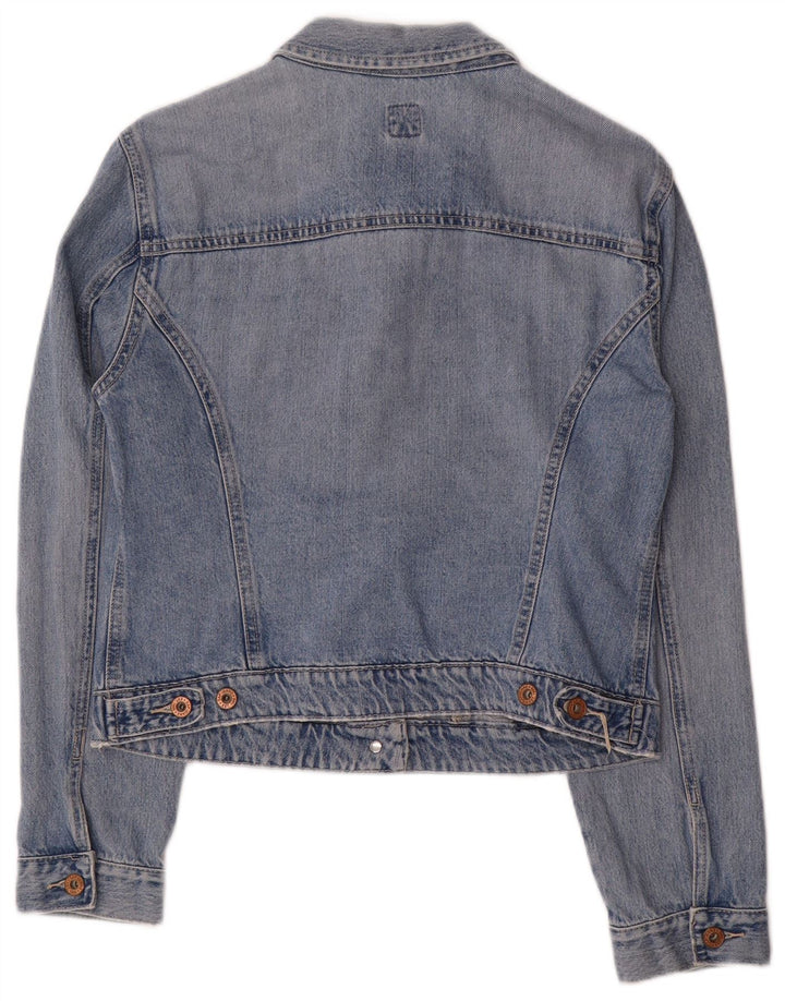 GAP Γυναικείο Τζιν Μπουφάν UK 16 Large Blue Cotton