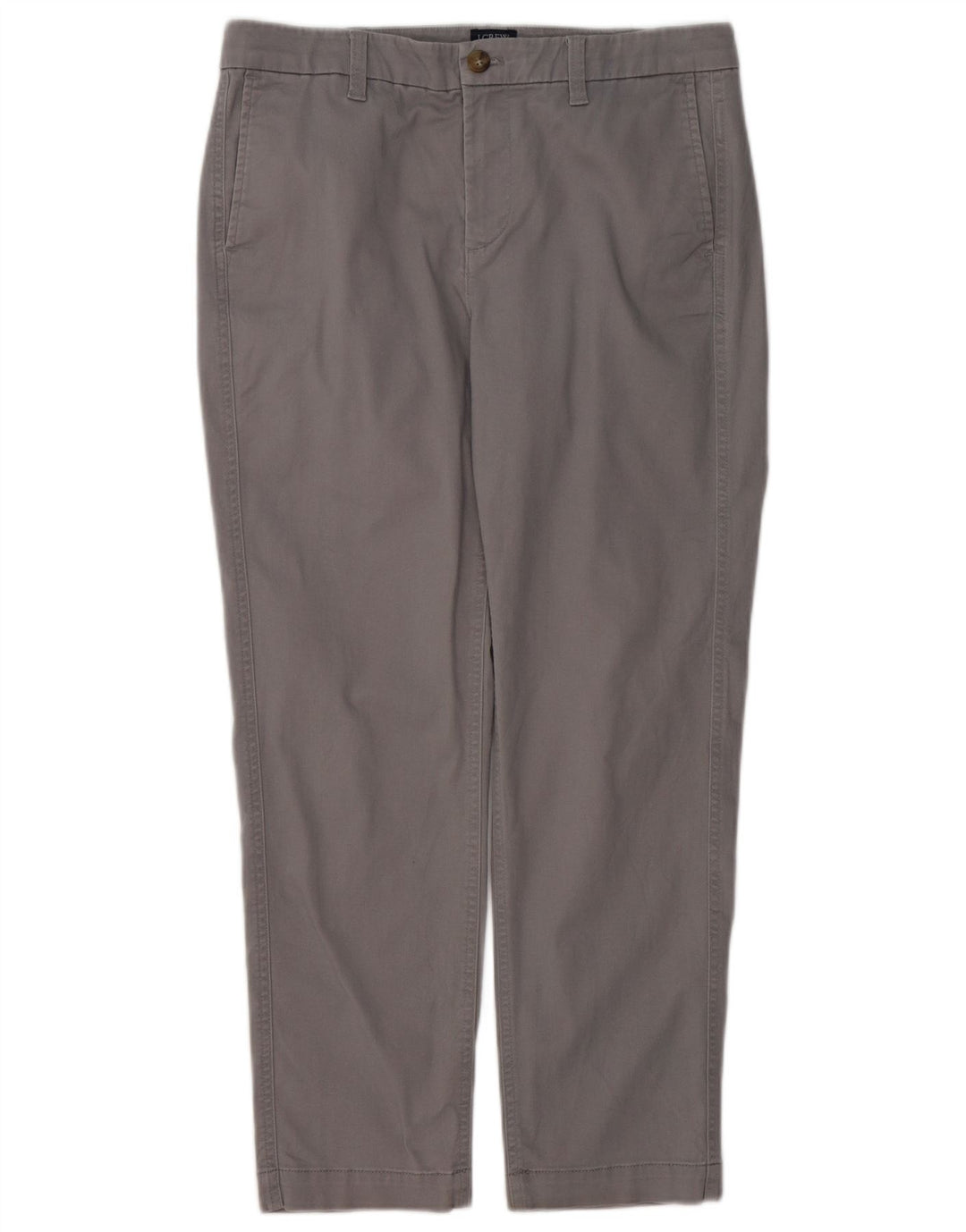 J. CREW Γυναικεία Girlfriend Slim παντελόνι Chino US 8 Medium W32 L27 Grey