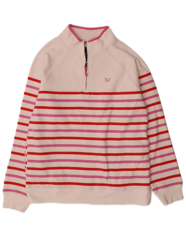 Crew Clothing Γυναικεία φούτερ Jumper UK 12 Medium πολύχρωμα ριγέ