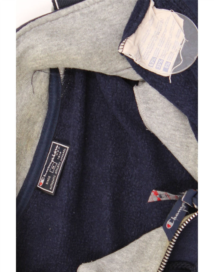 Ανδρικό γραφικό φούτερ Champion Jumper Medium Navy Blue Colourblock