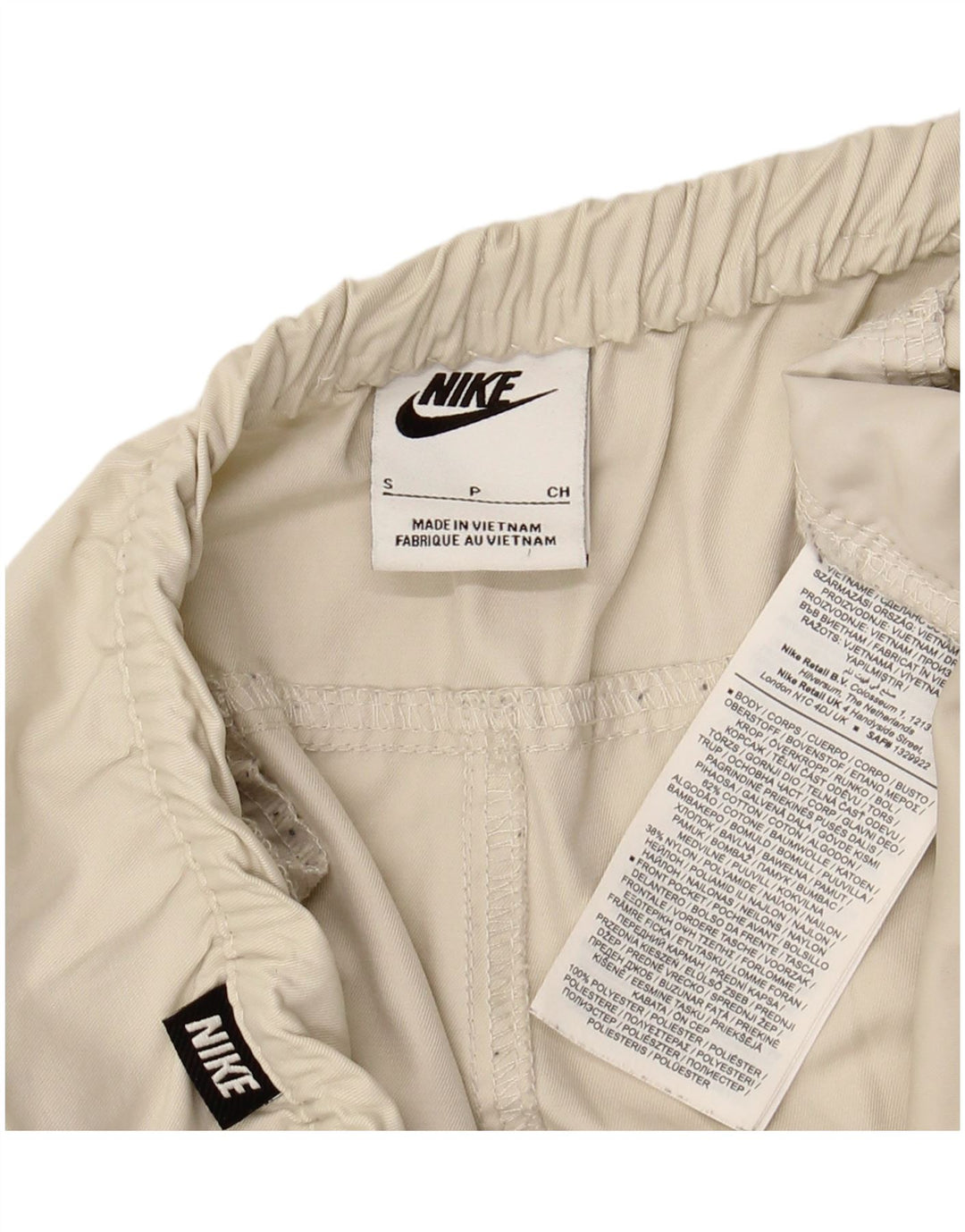 Ανδρικό παντελόνι NIKE Cargo Cropped Small W29 L25 Beige βαμβακερό