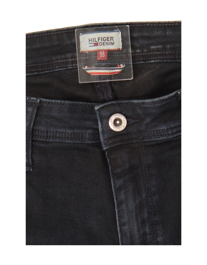 TOMMY HILFIGER Womens Mid Rise Bootcut Jeans W32 L30 Navy Blue Vintage Tommy Hilfiger and Second-Hand Tommy Hilfiger from Messina Hembry 