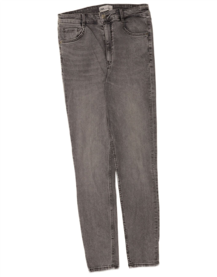 Zara Γυναικείο Skinny Jeans EU 40 Medium W30 L28 Grey