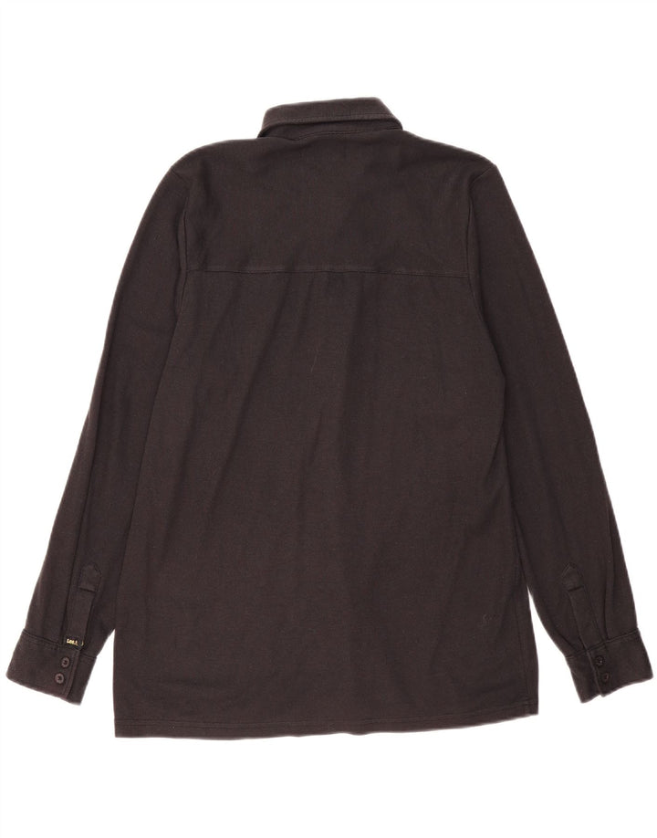 Ανδρικό πουκάμισο LEE μεγάλο μαύρο πολυεστέρα