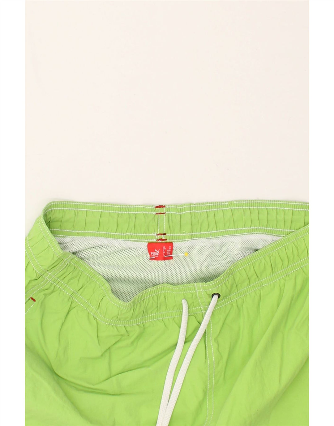 PUMA Mens Swimming Shorts Medium Green | Vintage Puma | Thrift | Second-Hand Puma | Used Clothing | Messina Hembry 