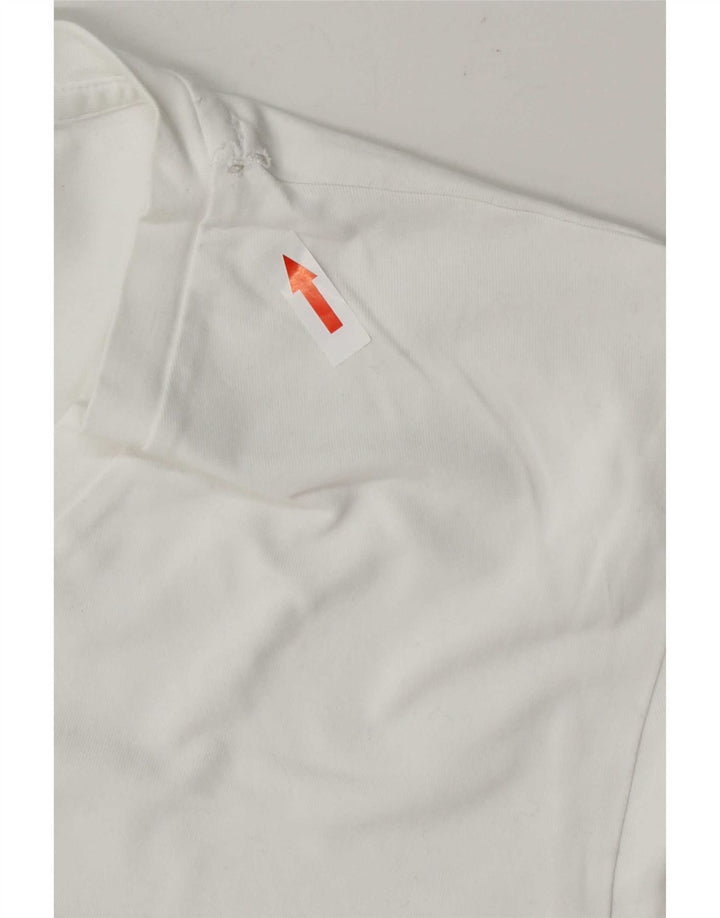 Ανδρικό T-Shirt Hugo Boss Top XL Λευκό βαμβακερό