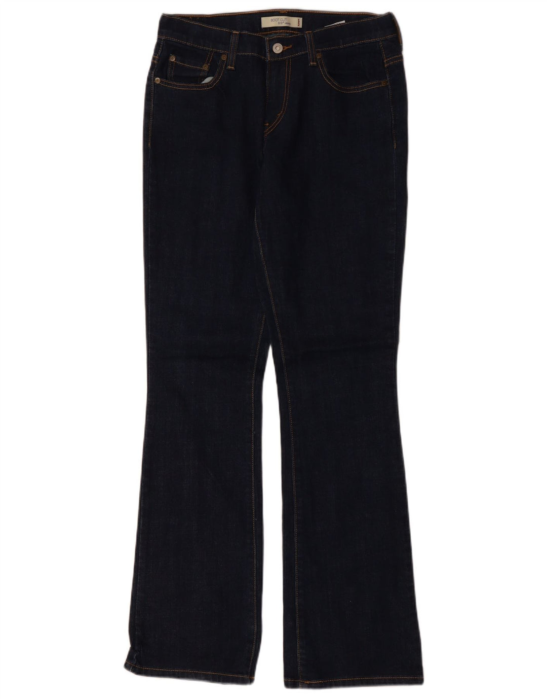 LEVI'S Γυναικείο 515 Bootcut Jeans US 6 Medium W30 L33 Navy Blue Cotton