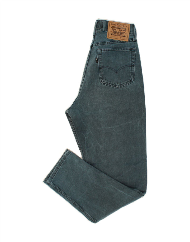 LEVI'S Womens Tapered Jeans W28 L27  Blue Cotton Vintage Levi's and Second-Hand Levi's from Messina Hembry 