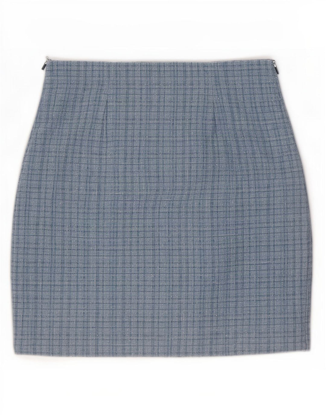 Guess Γυναικεία Μίνι Φούστα UK 10 Small W28 Blue Check Polyester