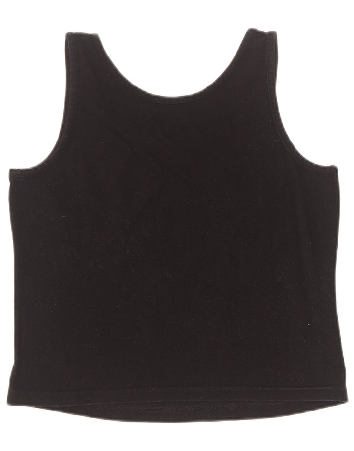 Sergio Tacchini Γυναικείο Crop Vest Top UK 10 Small Black