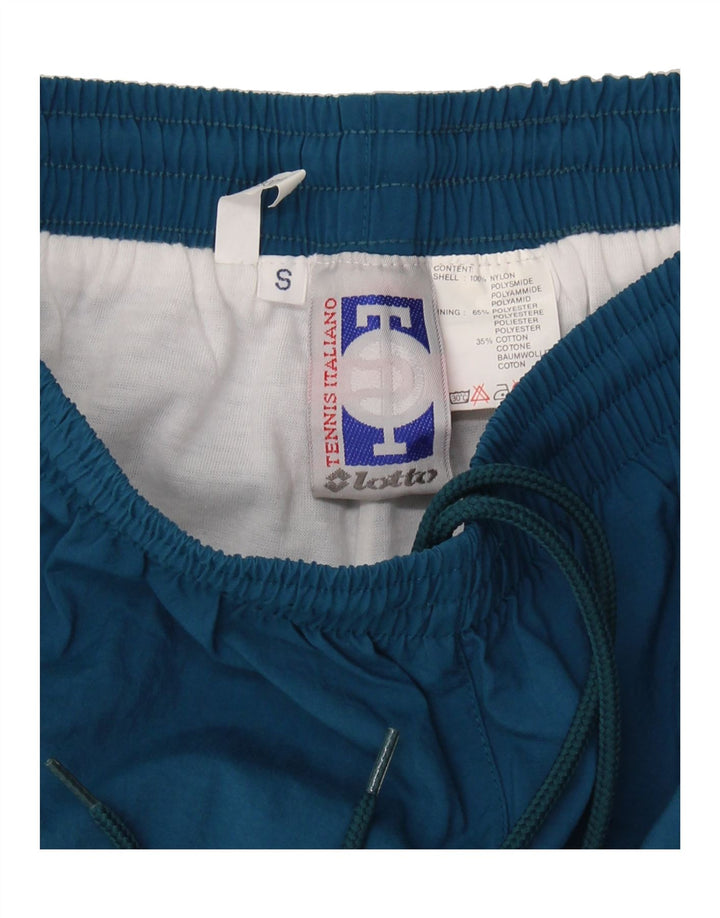 LOTTO Mens Tracksuit Trousers Joggers Small Blue Nylon Vintage Lotto and Second-Hand Lotto from Messina Hembry 