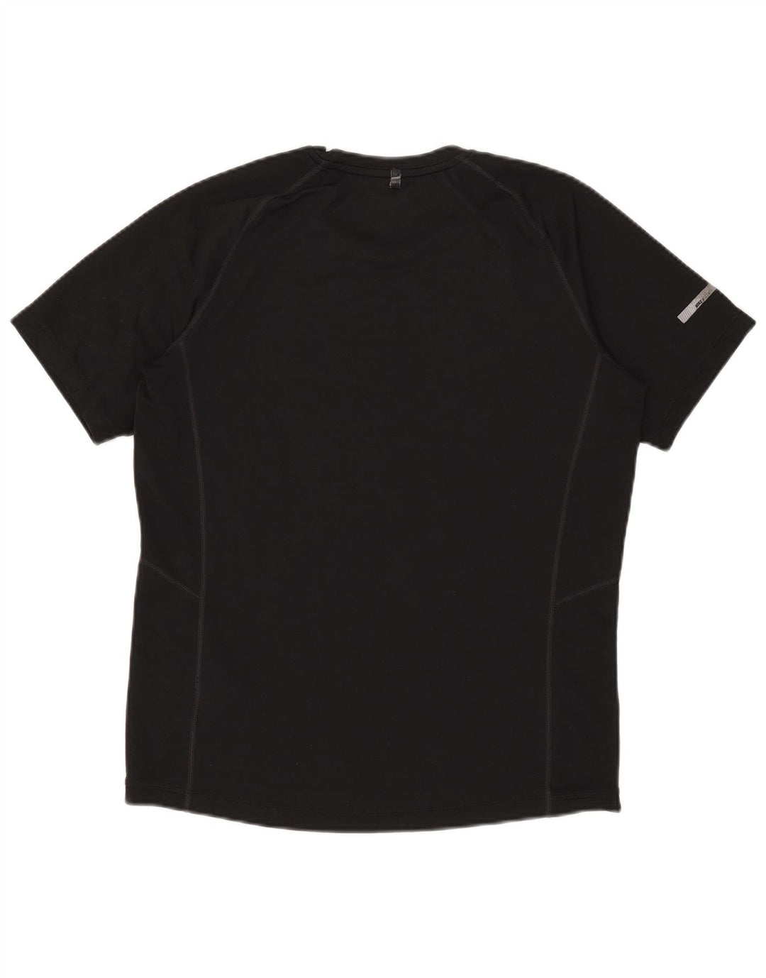 Ανδρικό T-Shirt Nike Dri Fit Top από μεσαίο μαύρο πολυεστέρα