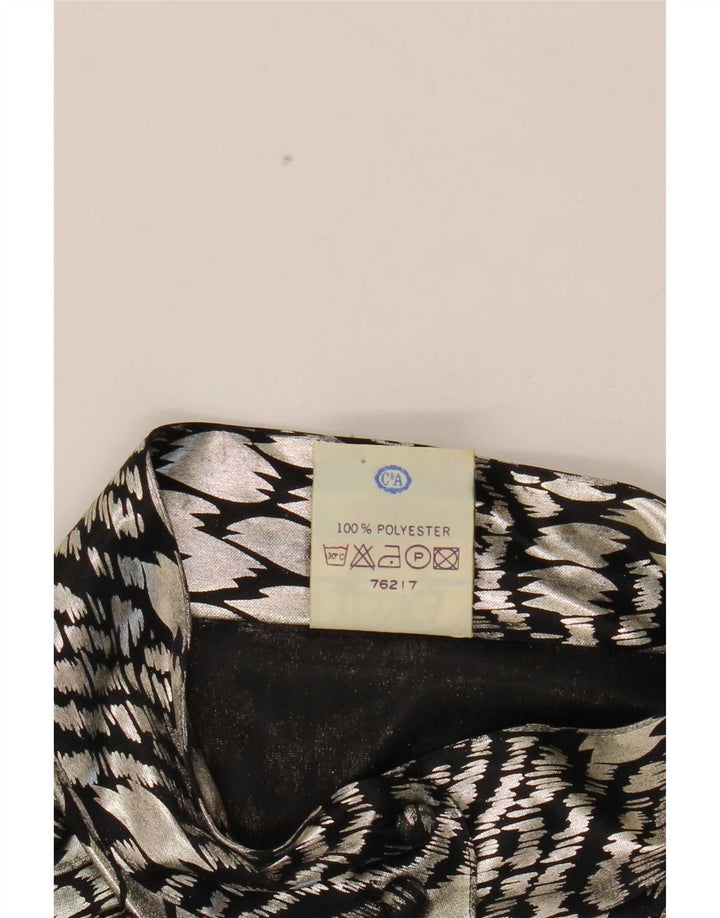 Yessica Γυναικείο πουκάμισο μπλούζα EU 44 XL Silver Animal Print Polyester