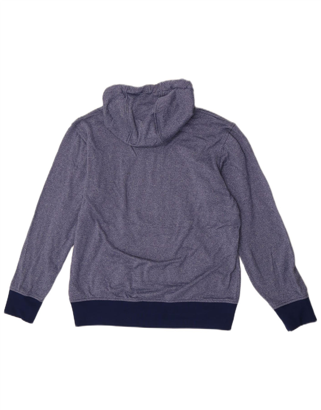 Adidas Γυναικείο Hoodie Jumper UK 14 Medium Blue Flecked Polyester