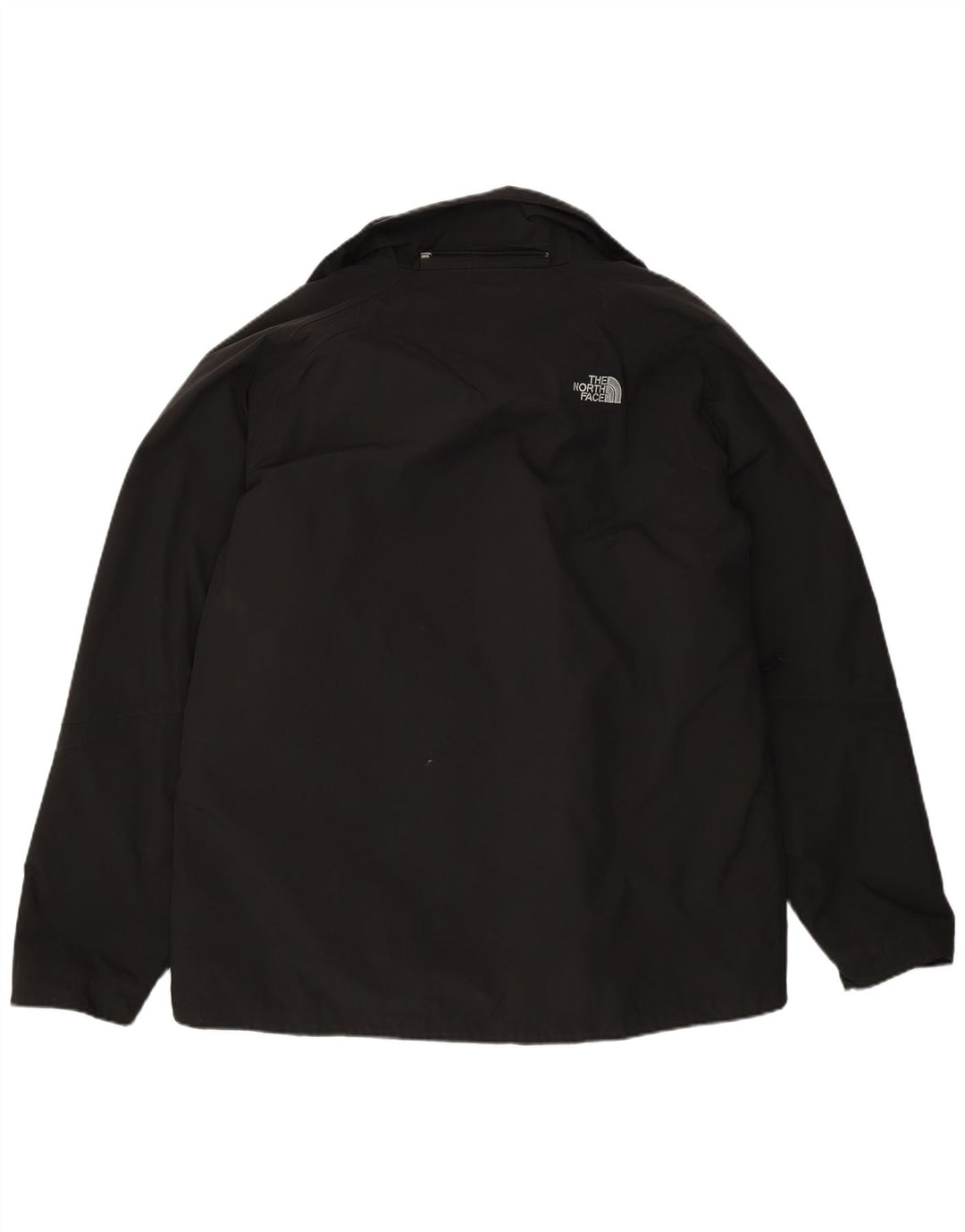 The North Face Mens Hyvent Windbreaker Jacket UK 40 Large Black Nylon