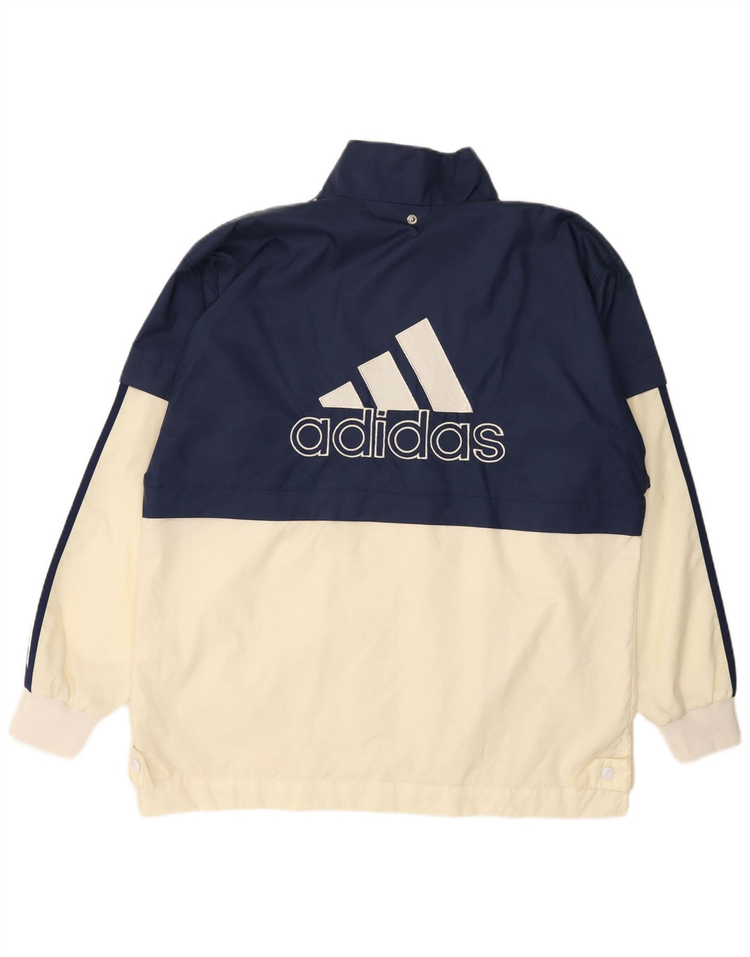 Ανδρικό μπουφάν ADIDAS Windbreaker UK 40/42 Medium Navy Blue Colorblock