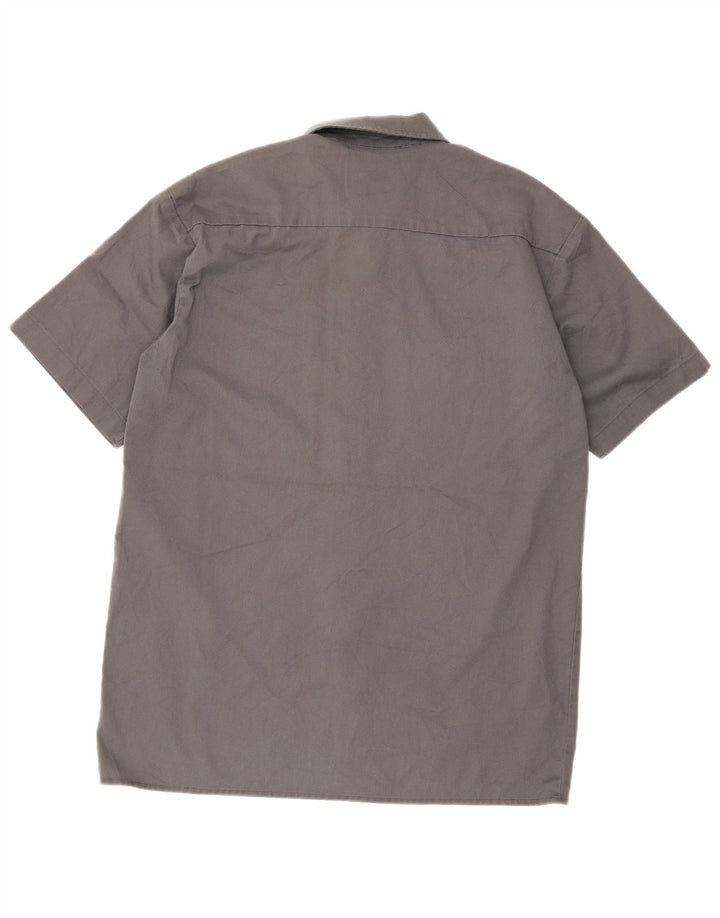 Ανδρικό κοντομάνικο πουκάμισο Dickies σε γκρι χρώμα