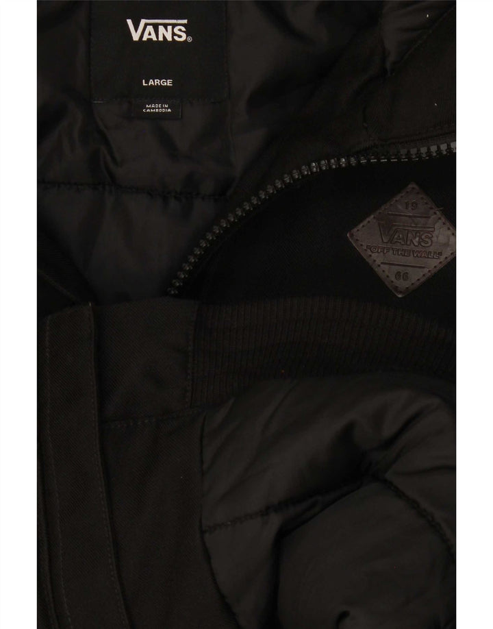 Vans Ανδρικό μπουφάν με κουκούλα UK 40 Large Black