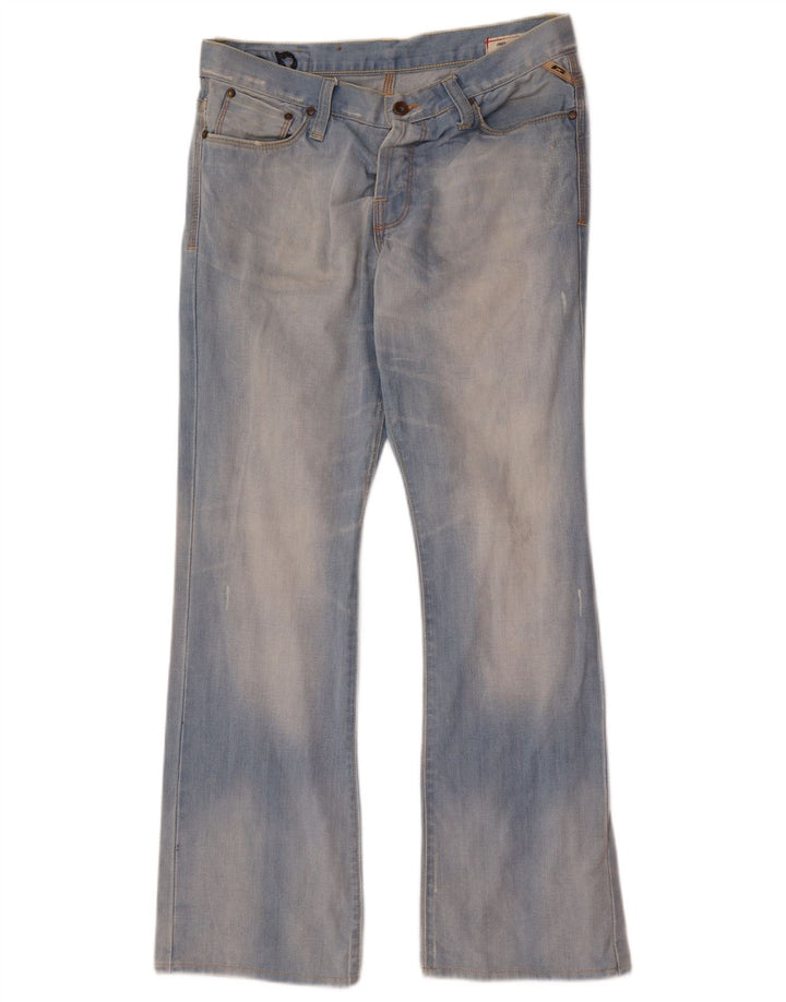 Jack & Jones Ανδρικό τζιν μποτάκι με ταλαιπωρία W33 L32 Μπλε βαμβακερό