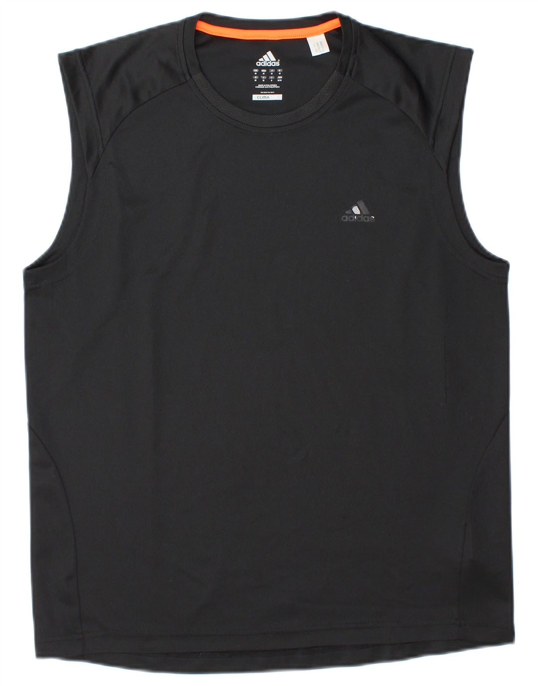 Adidas Ανδρικό γιλέκο Climalite Top Medium Black Polyester