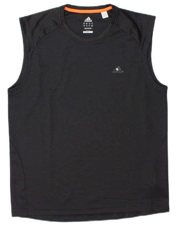 Adidas Ανδρικό γιλέκο Climalite Top Medium Black Polyester