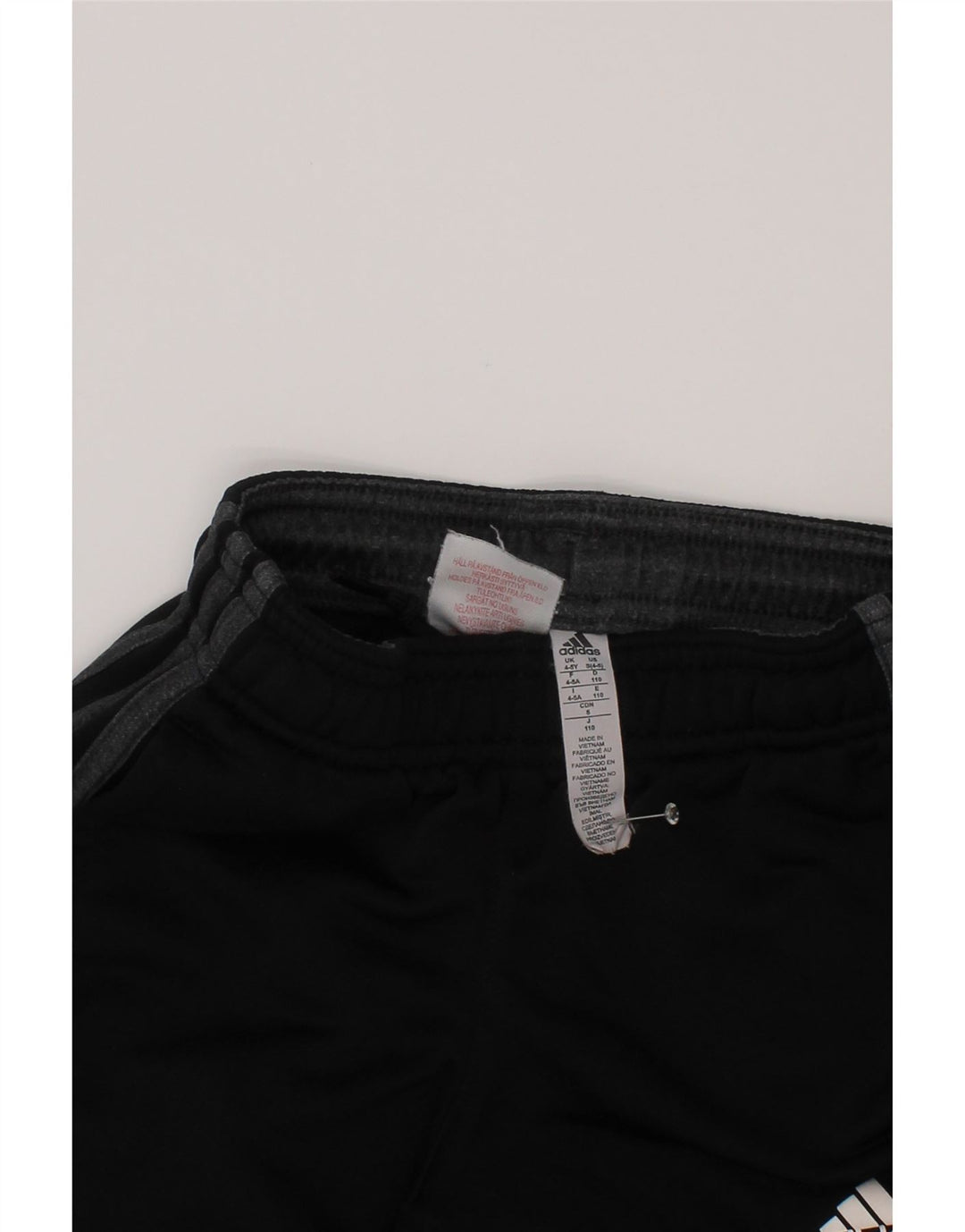 Παντελόνι αθλητικής φόρμας Adidas Boys Climalite Joggers 4-5 ετών μαύρο πολυεστέρα