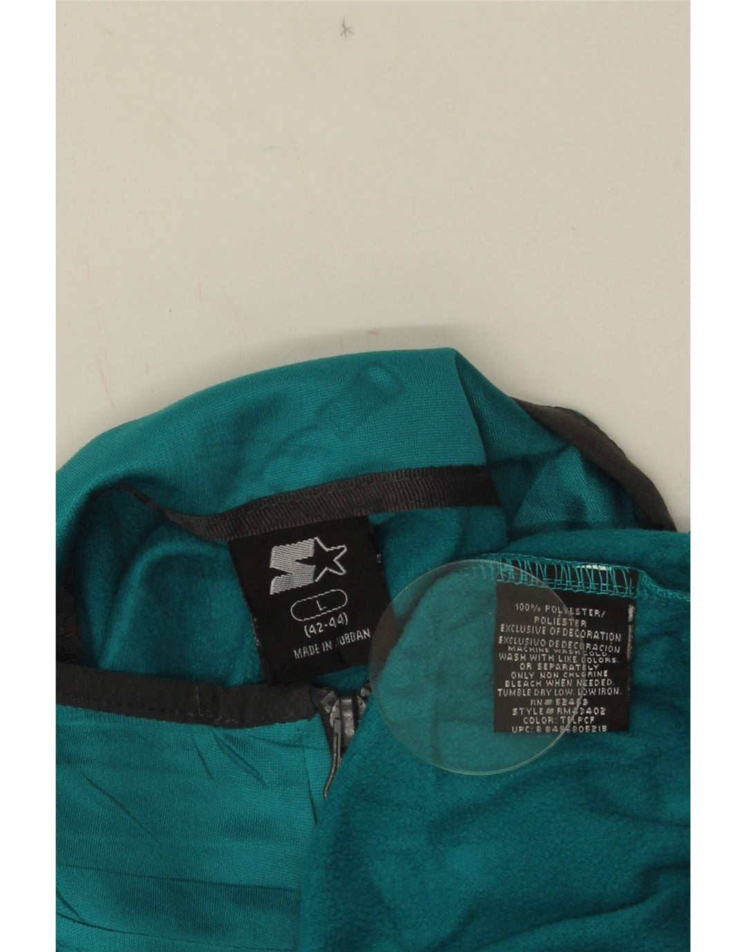 STARTER Ανδρική φόρμα πουλόβερ με φερμουάρ Top UK 42/44 Large Blue Polyester