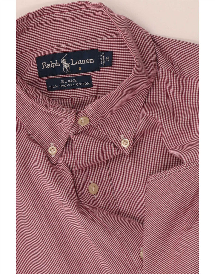 Ralph Lauren Ανδρικό πουκάμισο Blake Loose Fit Μεσαίο ροζ βαμβακερό